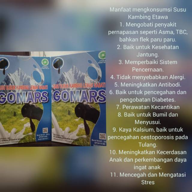 

Susu Etawa Gomars