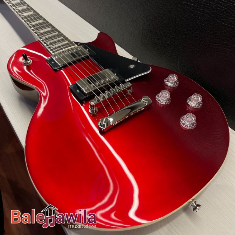 Gitar Elektrik Epiphone Les Paul Modern Vintage Sparkling Burgundy