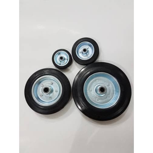 Roda Saja 4&quot; inch Hitam / Roda Etalase Trolley Gerobak Perpcs