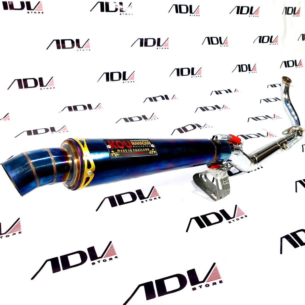 Knalpot kou beat old-beat new-vario 110 bluemoon variasi original