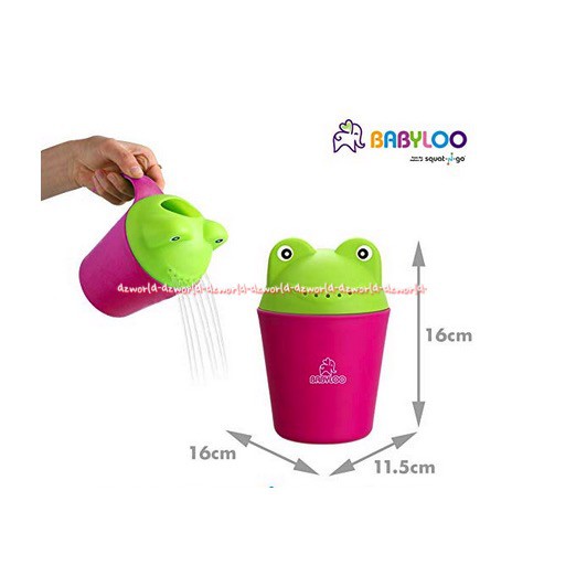 Babyloo Froogy Rinse Cup Gayung Mandi Anak Baby Loo Baby lo