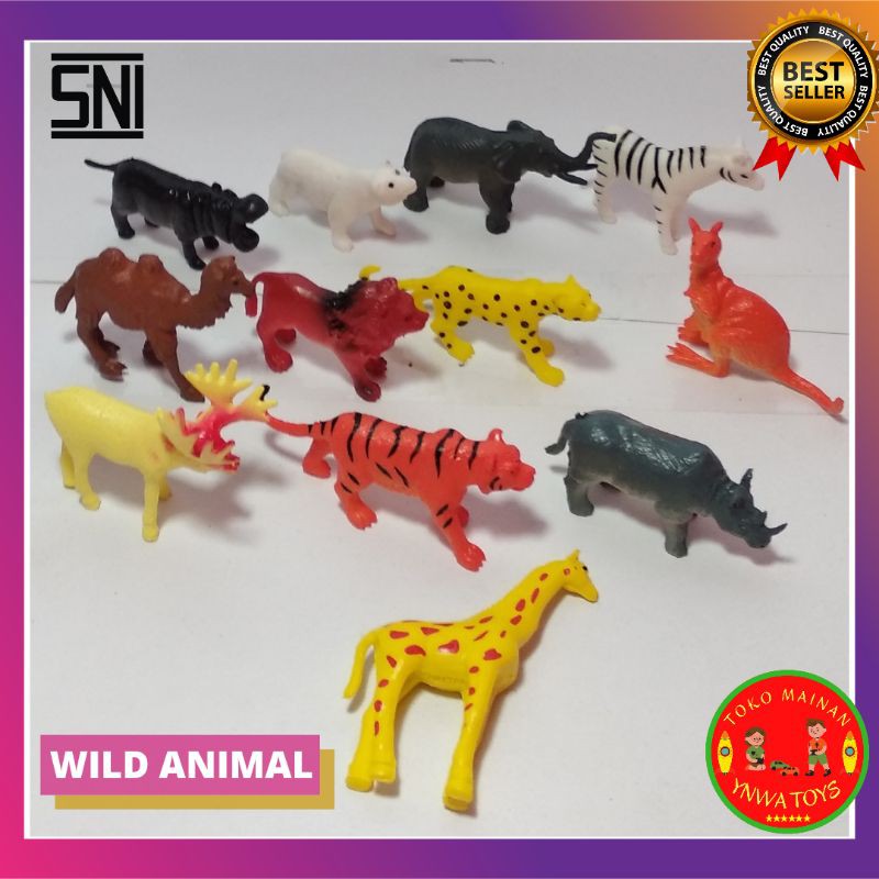Jual MAINAN ANAK ANIMAL HEWAN HEWANAN KARET SET/MAINAN BINATANG KARET ...