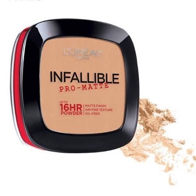 L'Oreal Loreal Paris Infallible Pro Matte Powder / 24H Fresh Wear Foundation Powder USA Two Way Cake