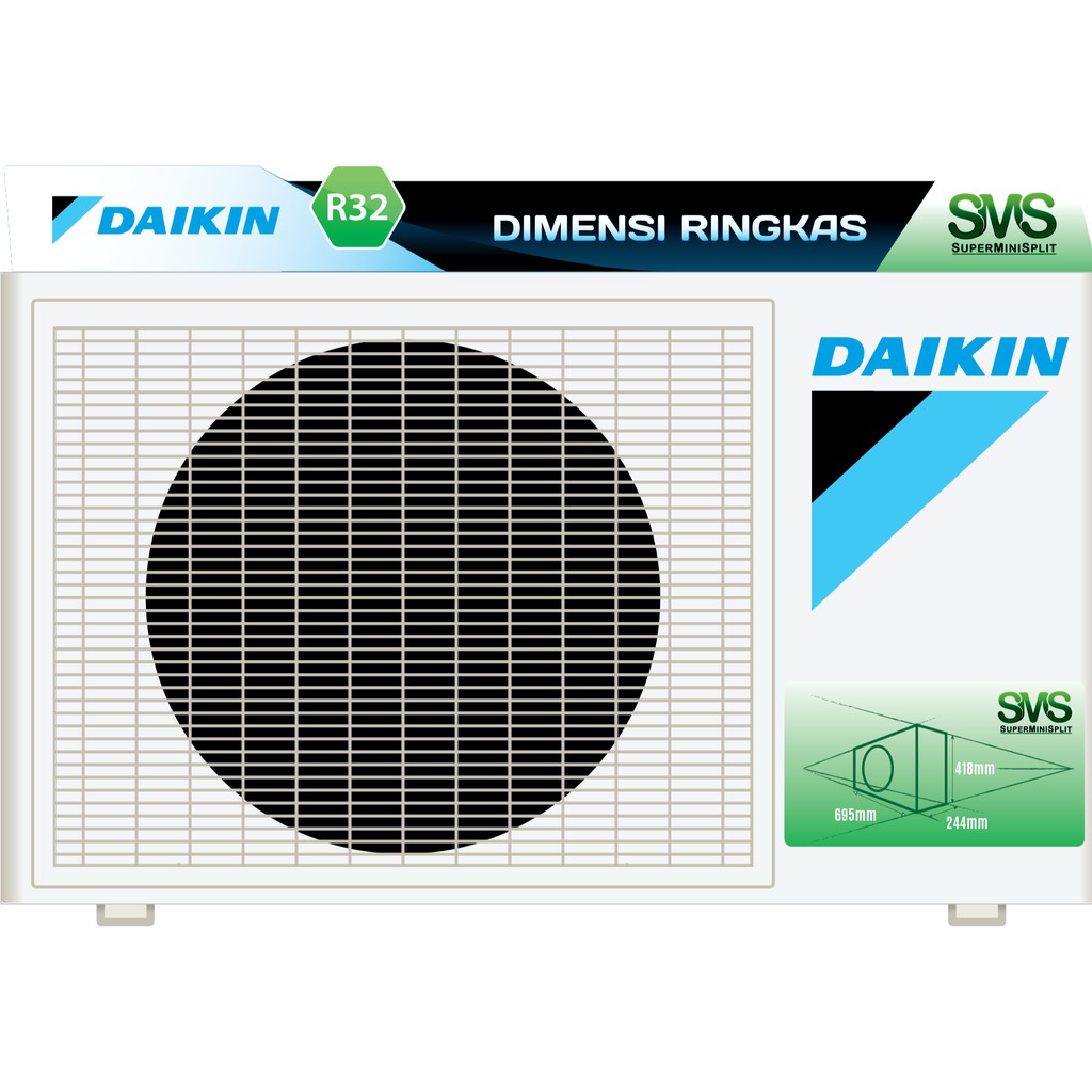 AC DAIKIN STANDART 3/4PK FTC20