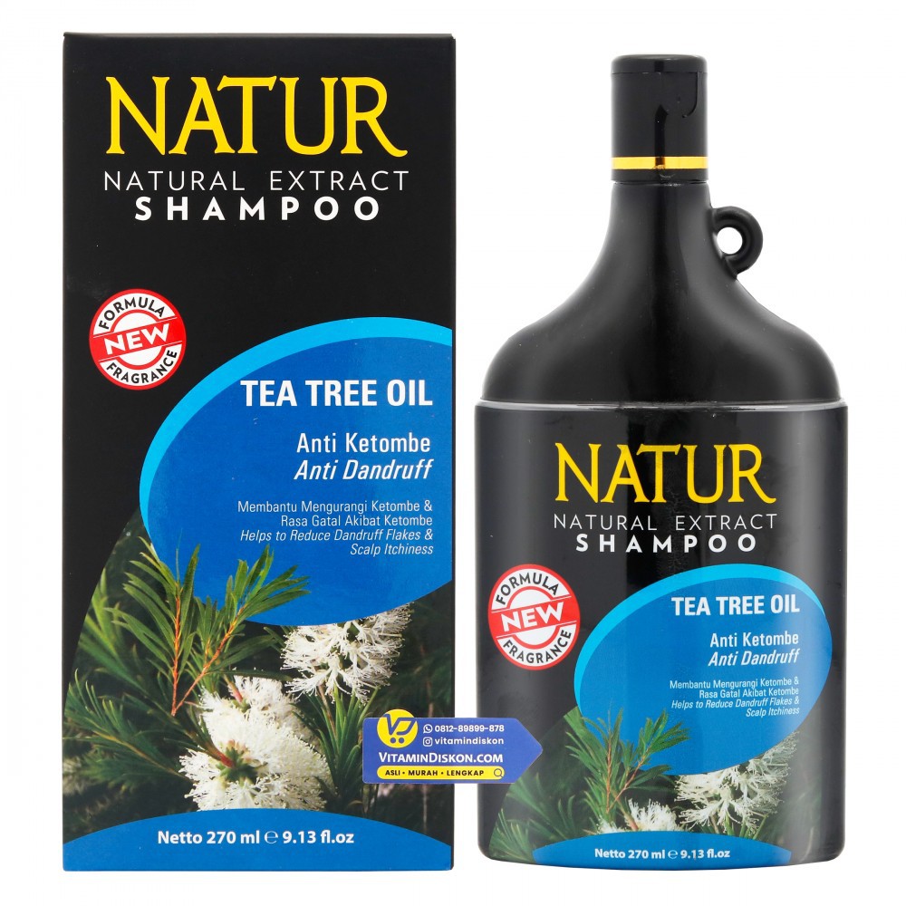 Natur Shampoo Tea Tree Oil 140ml