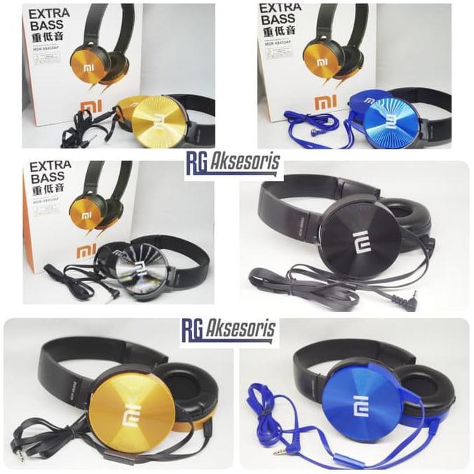 Headphone XIAOMI MDR-XB450AP / XB450 / XB-450 EXTRA BASS KABEL headset