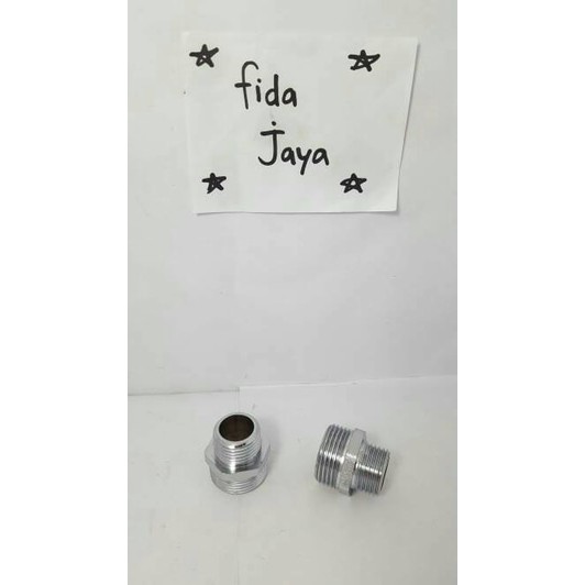 Sok drat luar 1/2" drat luar 3/4"