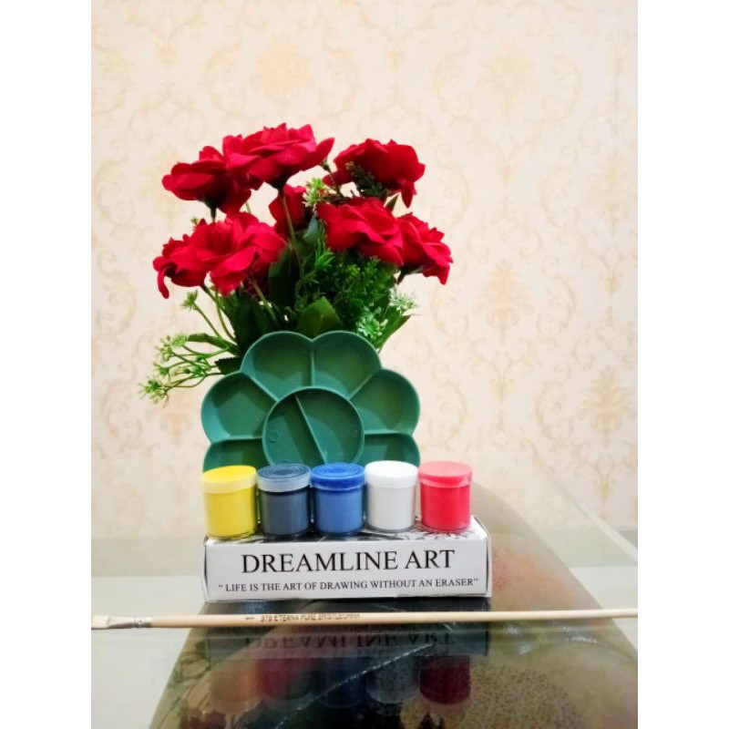 

KANVAS LUKIS 20X30CM / EASEL ( STANDING KANVAS ) / PALET / CAT ACRYLIC / KUAS NO.1