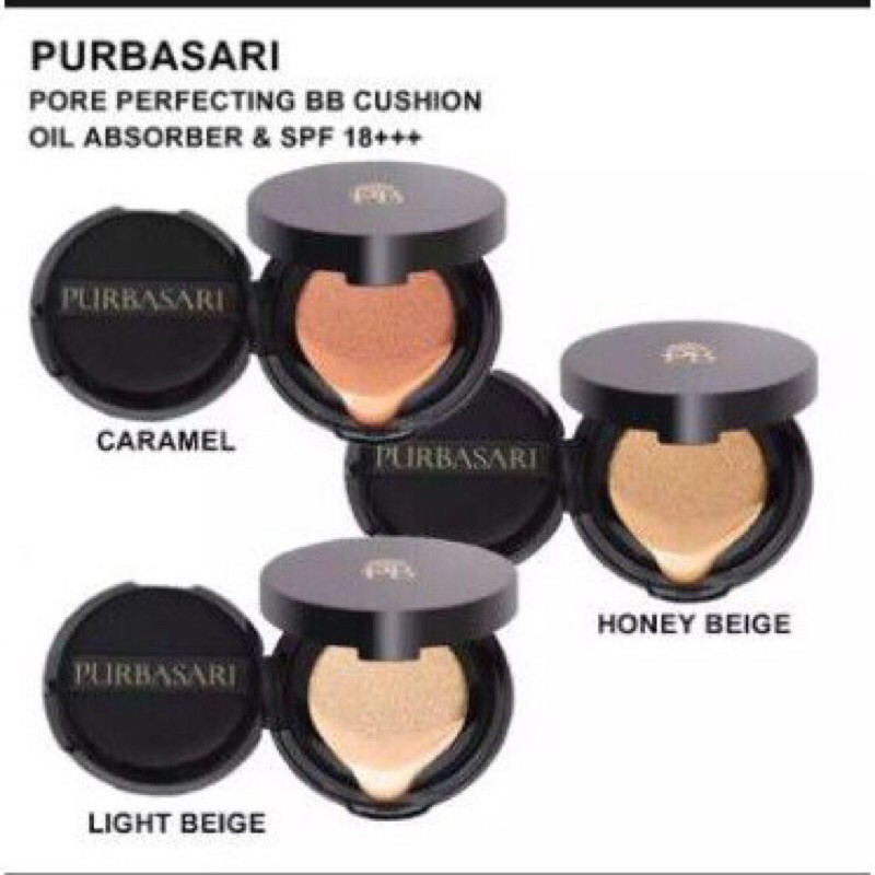 Purbasari BB Cushion Caramel Full Case