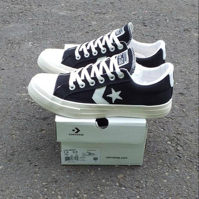 Converse Low Star One Player Black White (Premium BNIB)