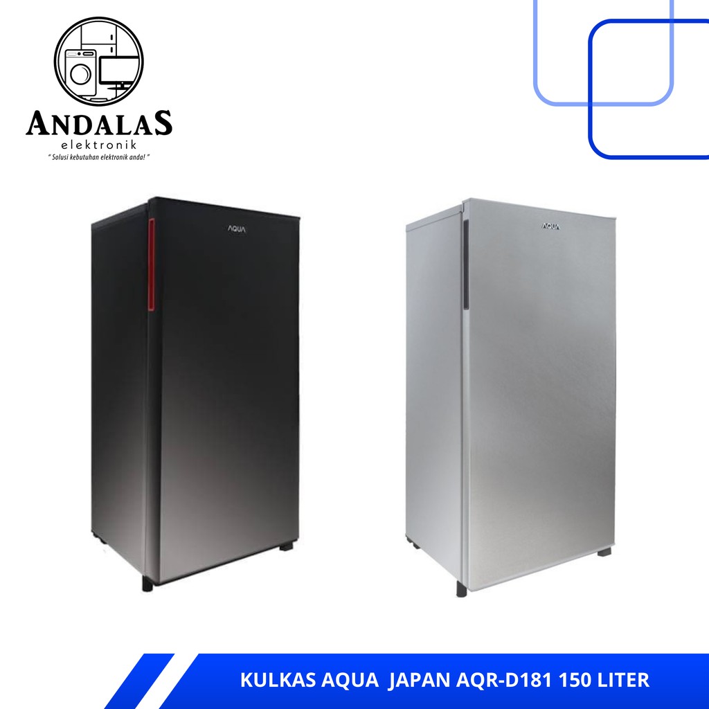 KULKAS AQUA JAPAN AQRD 181 1PINTU / LEMARI ES 1 PINTU AQUA