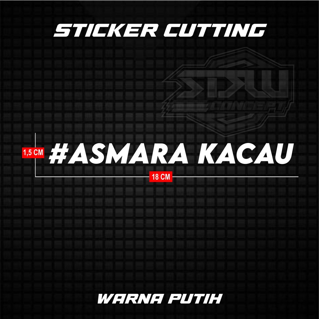 Sticker Cutting Asmara Stiker Cutting Motor