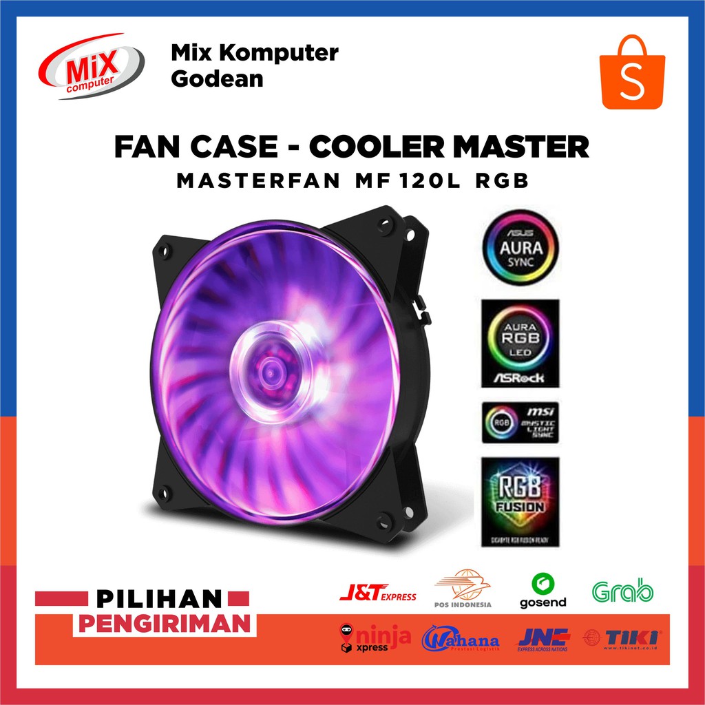 Fan Casing Cooler Master Masterfan Mf120l Rgb Shopee Indonesia Fan Casing Cooler Master Masterfan Mf120l Rgb Shopee Indonesia