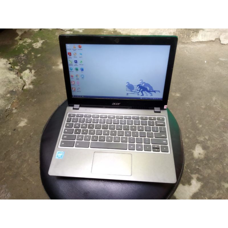 Laptop Notebook Slim Acer Chromebook Ram 4GB,SSD 128 GB. Siap Pakai