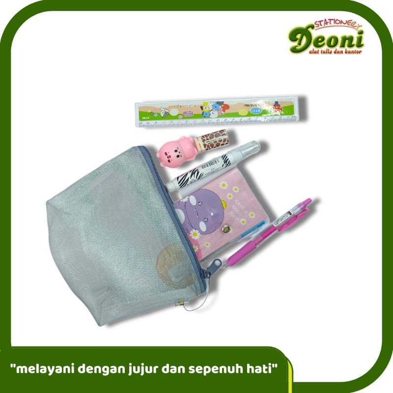 

Pouch Jaring Transparant