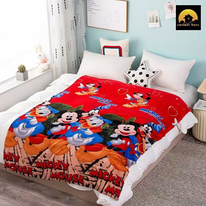 rumah_kita2020 Selimut Tebal Motif Karakter Keren /Selimut Bulu Halus Motif Karakter HK300 Semua Umur Selimut Dewasa Termurah Selimut Bulu Halus Lembut Aesthetic Blanket Termurah Terlaris Berkualitas New Arrival Selimut Motif Bulu Halus Motif Lucu Berkual