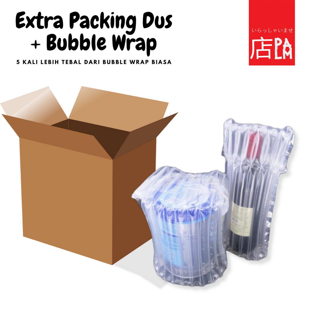 

EXTRA Buble wrap + Dus packing Extra