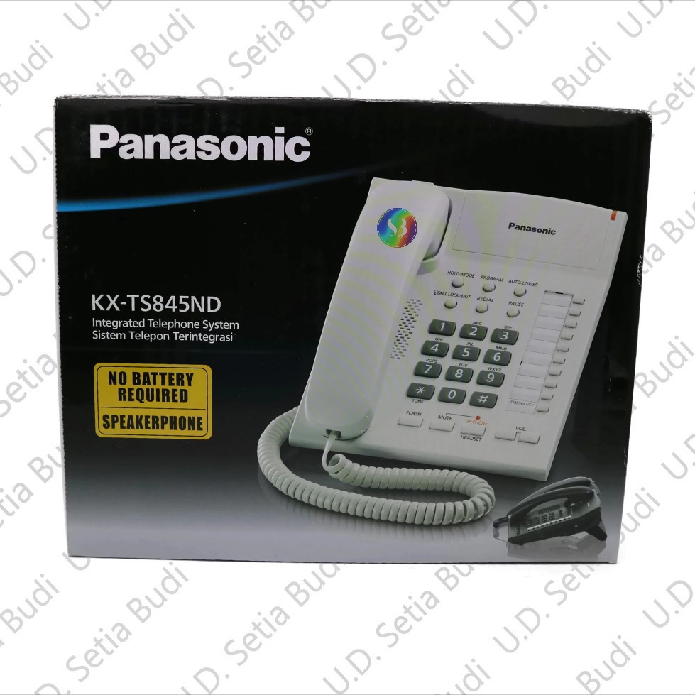 Telephone Single Line Panasonic KX-TS845ND