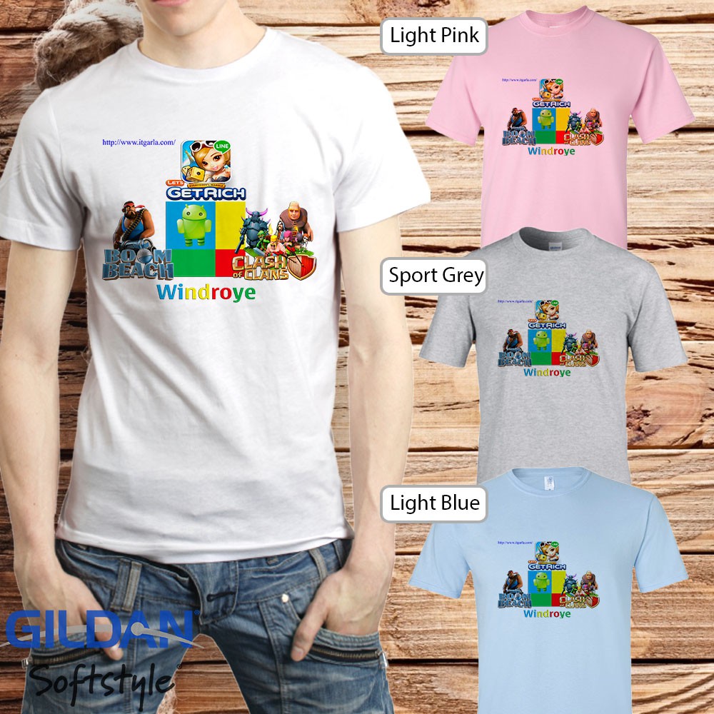 kaos anak dewasa game lets get rich 04
