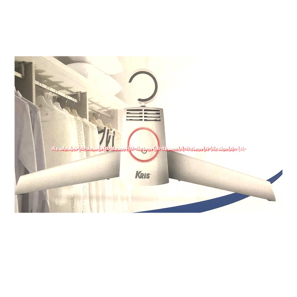 Kris Portable Clothes Dryer Gantungan Hanger Pengering Baju Travelling Travel Agar Cepat Kering