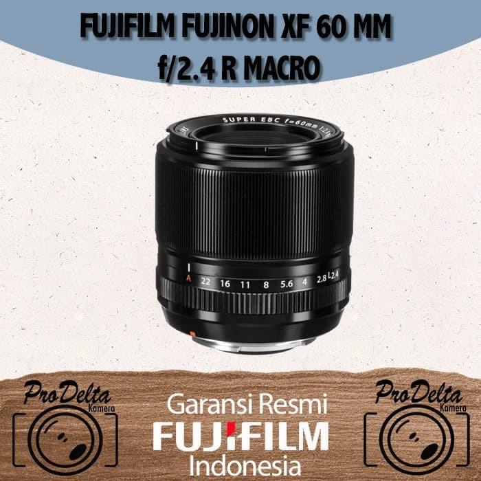 FUJIFILM FUJINON XF 60 MM 60 MM F2.4 R MACRO Garansi Fuji Indonesia