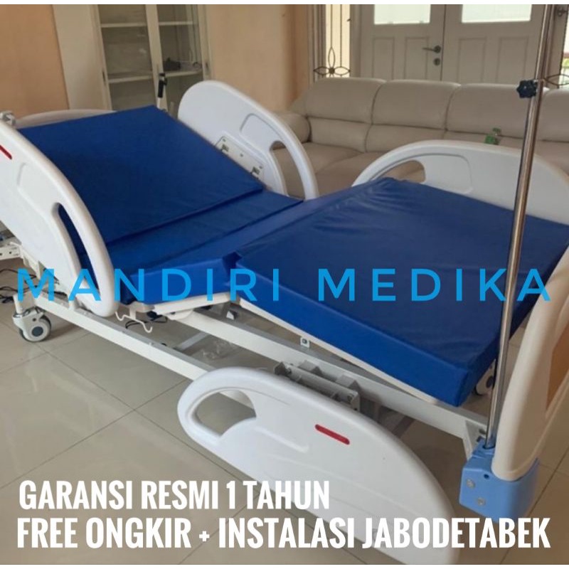 Ranjang Pasien Bed 3 Crank Elektrik Kupu-Kupu Garansi Resmi Sella