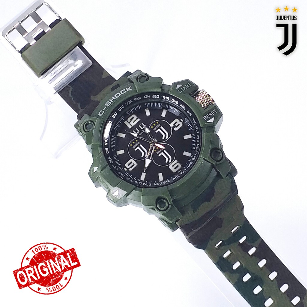 [SPECIAL EDITION] Jam Tangan Juventus Hijau Army