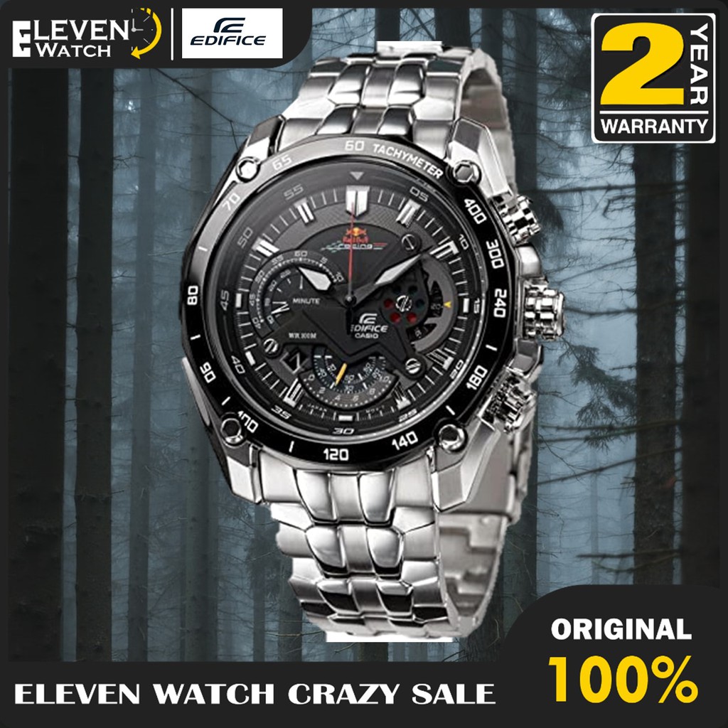 Jam Tangan Pria Edifice EF-550RBSP-1AV / EF550RBSP-1AV  Garansi 2Th
