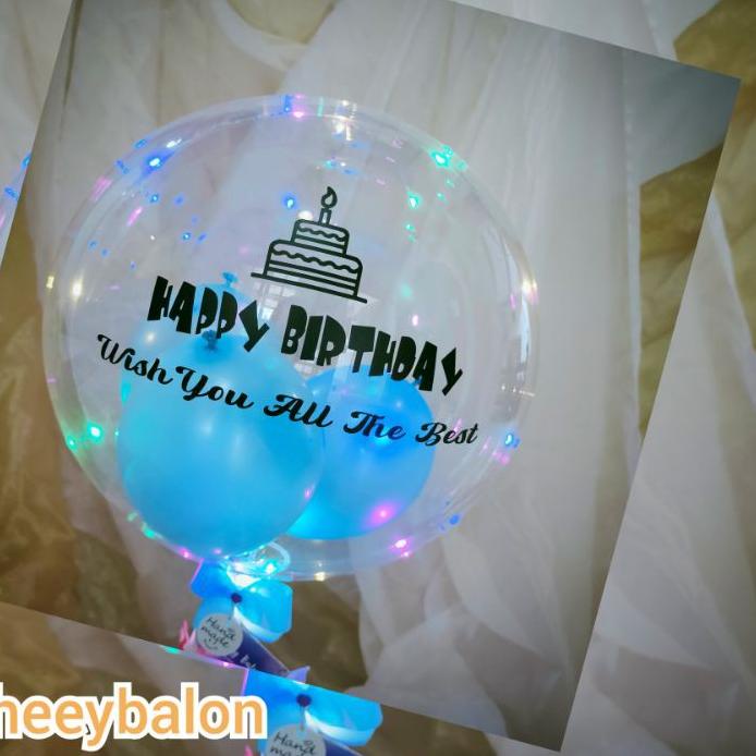 ♂ Balon Buket/Balon Box/Balon Bening/Balon Snack/Balon ultah/Balon Buket/Buket Ultah/Buket Wisuda/ka