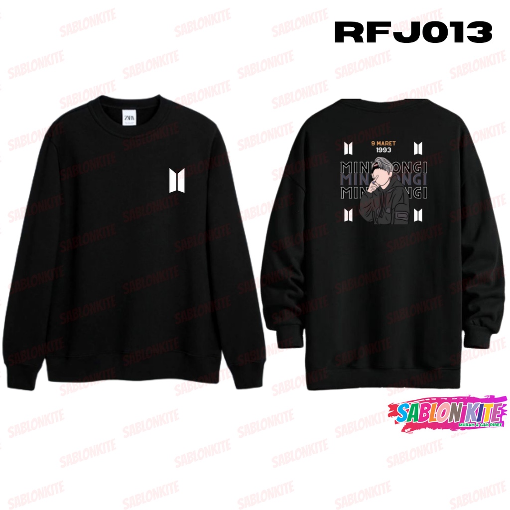 MURAH!!! HOODIE SWEATER KPOP MIN YOONGI RFJ013