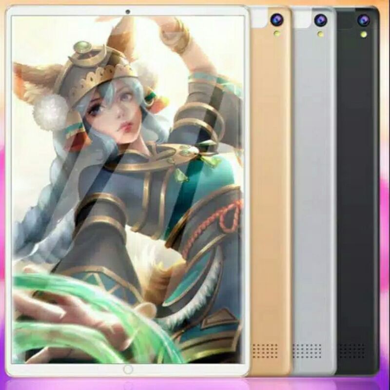 Tablet ram8gb rom 128gb uda di cek pakai antutu lc 10inc dual sim bkn i 10 xs