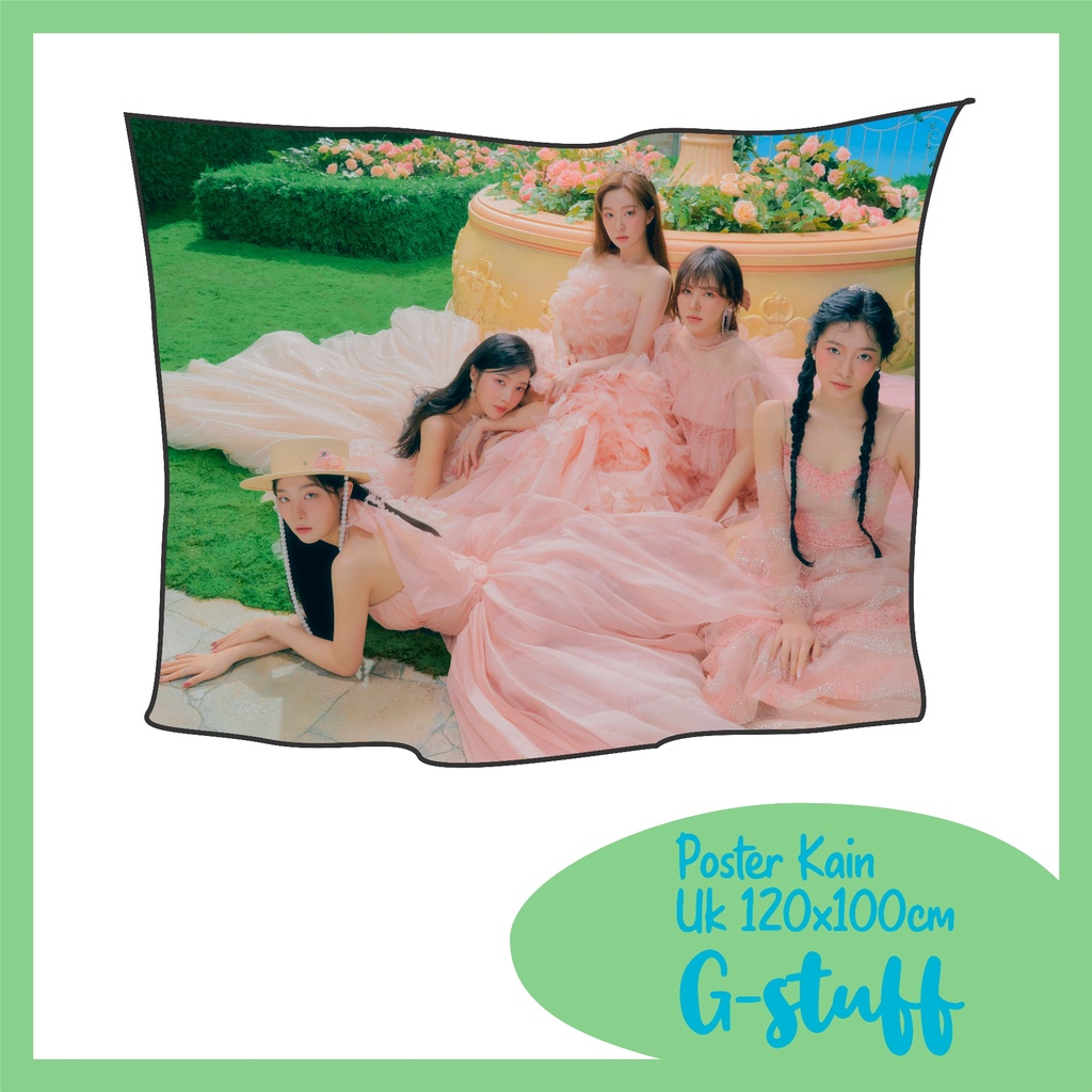 POSTER KAIN/TAPESTRY RED VELVET