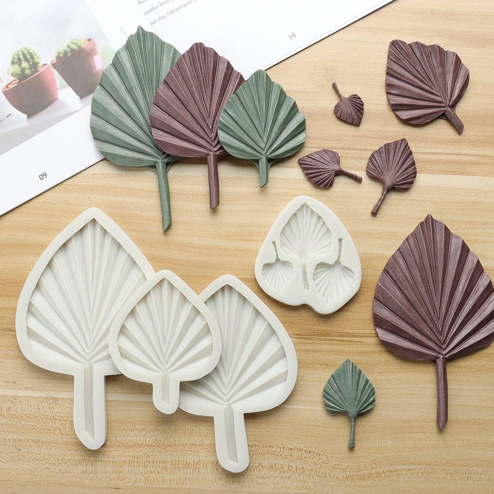 Preva Cetakan Silikon Daun Palm Alat Baking Dekorasi Fondant Candy Resin Tools