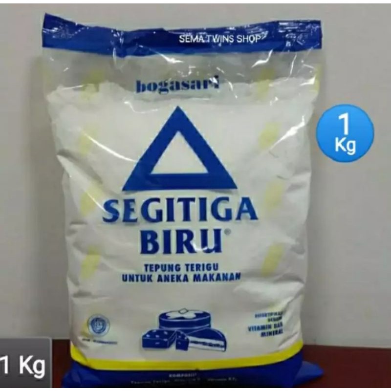

tepung segitiga biru 1KG beli tepung gratis hadiah random
