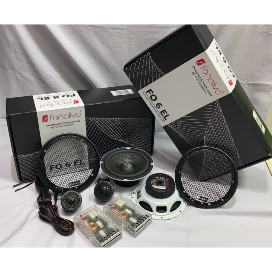 Speaker Split 2 Way Vox Fonalivo FO 6 EL 6.5 Inch By Vox Research