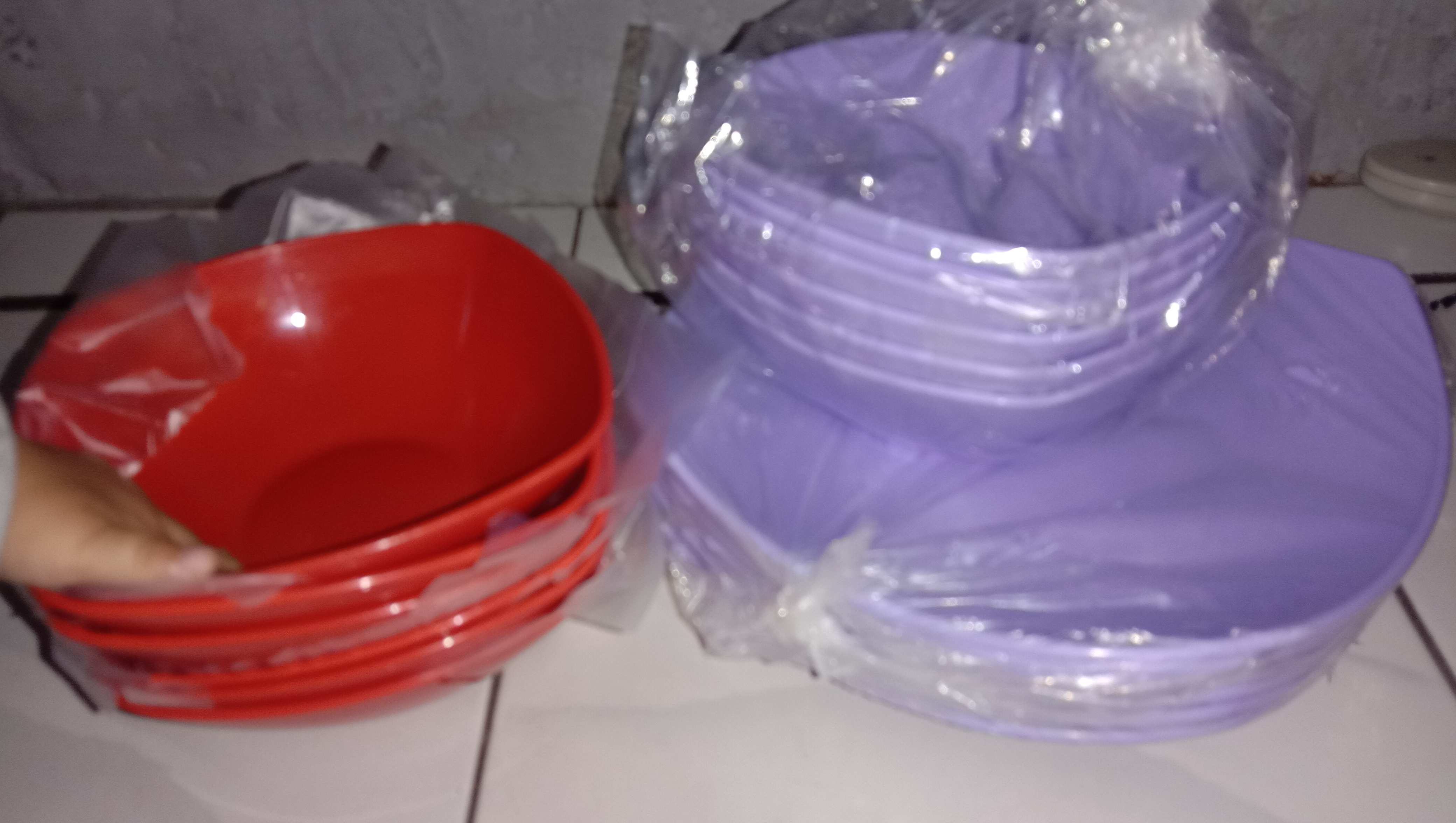 Paket Piring Kotak & Mangkok Kotak Kode:p3