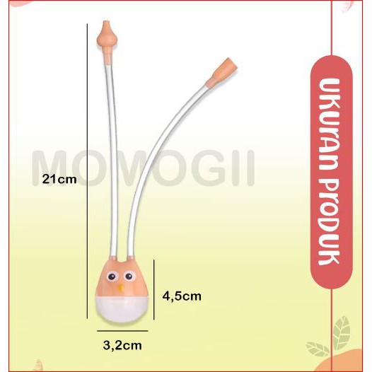 (NCS) BHID Belle Alat Sedot Ingus Manual dengan Selang dan penampung ingus Anak Bayi Aman Silicone Silikon