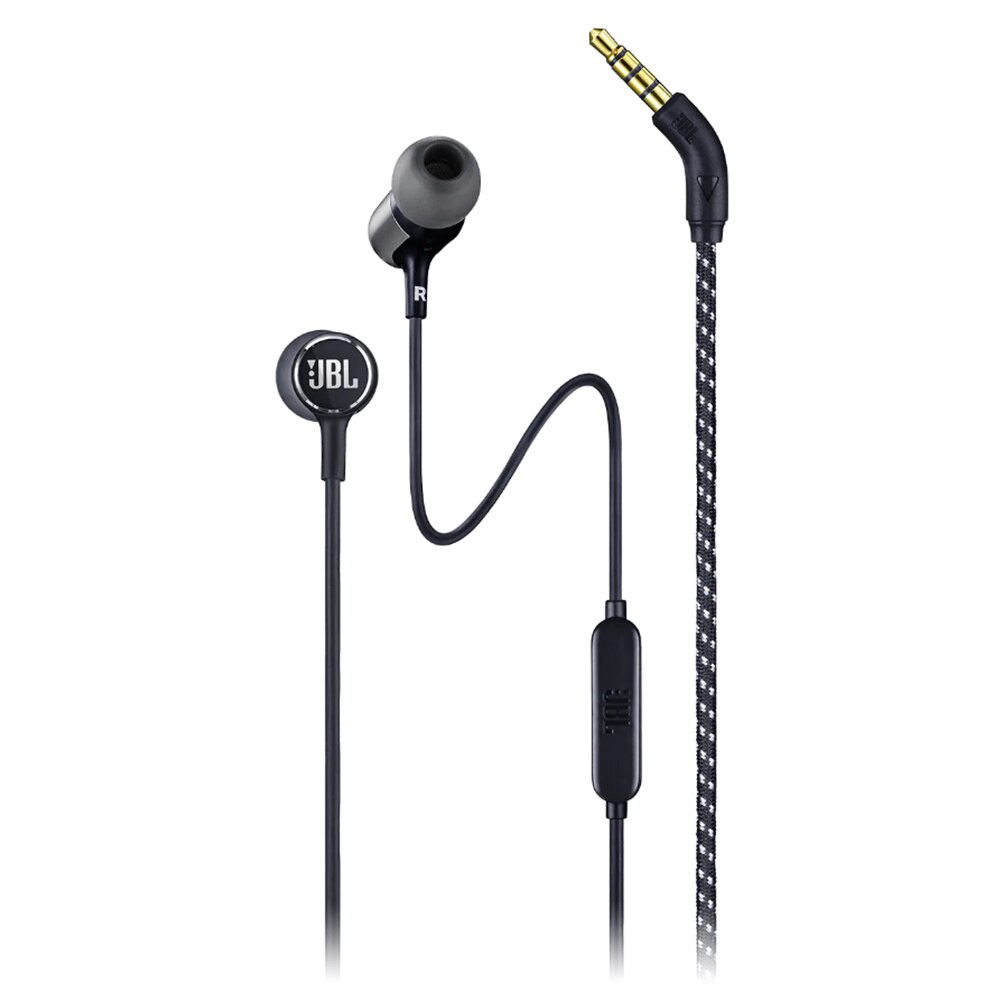 Jbl LIVE100 Headset Stereo Deep Bass Dengan Kabel Untuk Olahraga