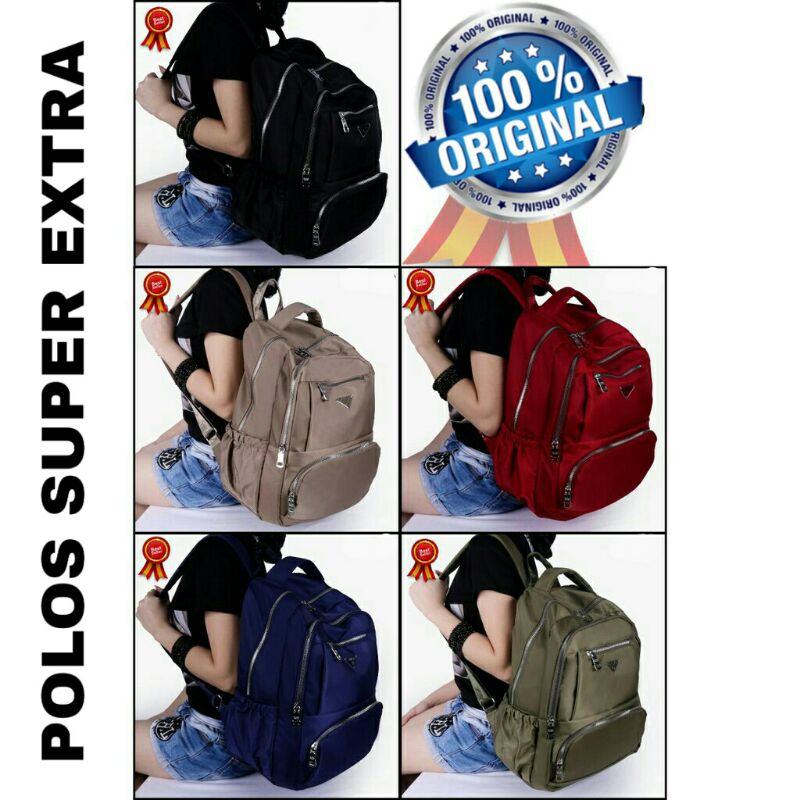 ORIGINAL Tas Ransel CHIBAO Laptop Wanita JUMBO 14 Inch Anti Air SUPER Terbaru