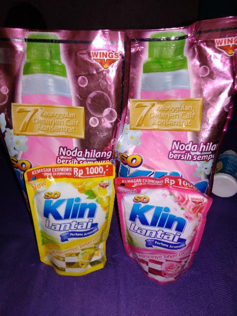 So Klin Liquid Merah,pink,ungu 800ml