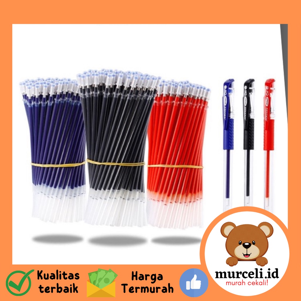 

Refill Tinta Pulpen Cair / Tinta Pena Cair Biru Hitam Merah / Isi Ulang Pulpen Gel