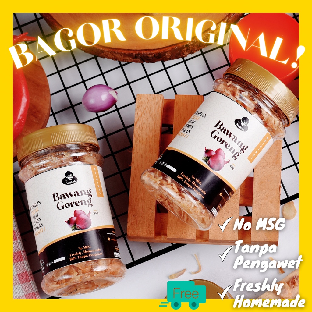 

Bawang Goreng Original Mr. Keriting (KUALITAS PREMIUM) terlaris Bandung