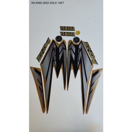STRIPING RX KING 2002 GOLD 1SET