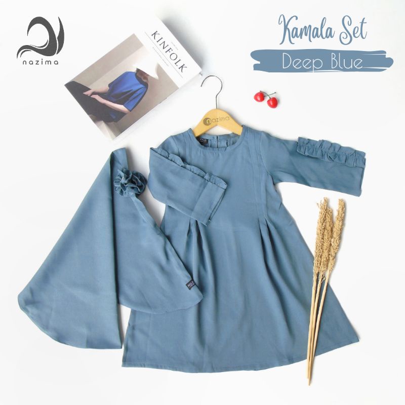 Nazima Gamis Anak Kamala Set