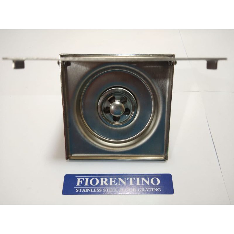SARINGAN GOT ANTI KECOA 4&quot; STAINLESS STELL MODEL APEL/FLOOR DRAIN/SARINGAN AIR LANTAI KAMAR MANDI WC
