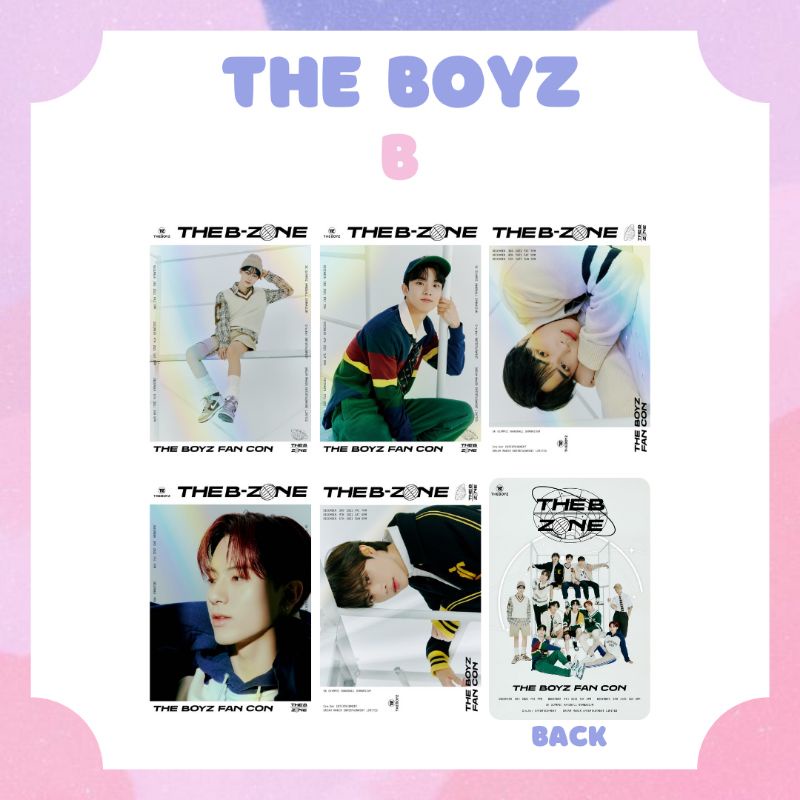 [THE BOYZ] PHOTOCARD THE BOYZ MAVERICK, THE B-ZONE, ATHLET CLUB #4 ‼️BACA DESKRIPSI‼️