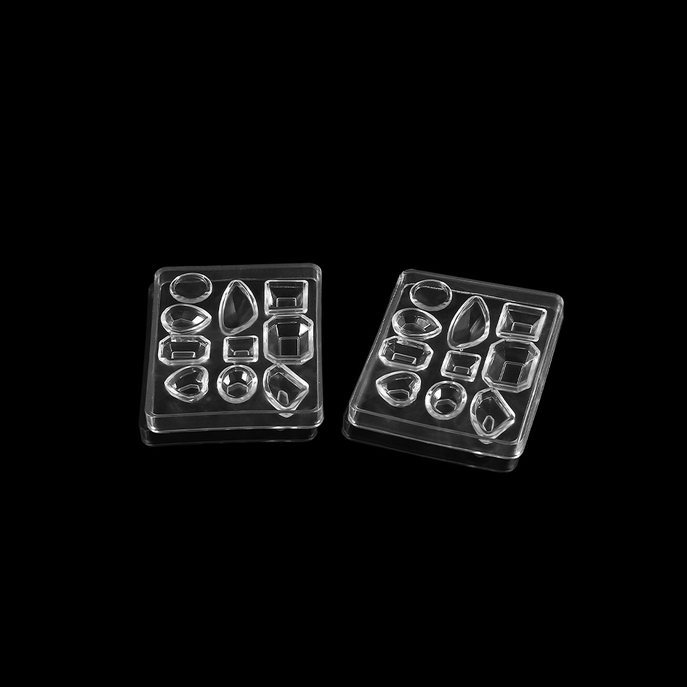 1pc/pack Permata Karet Silicone Mold DIY Liontin Kalung Pembuatan Perhiasan