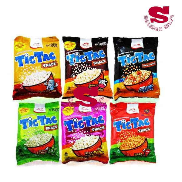 

TIC TAC SNACK PILUS ORIGINAL SAPI PANGGANG RUMPUT LAUT AYAM CAMPUR 90G