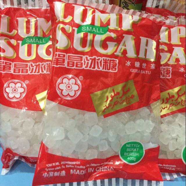 

GULA BATU KECIL 400gr / Small Lump Sugar China