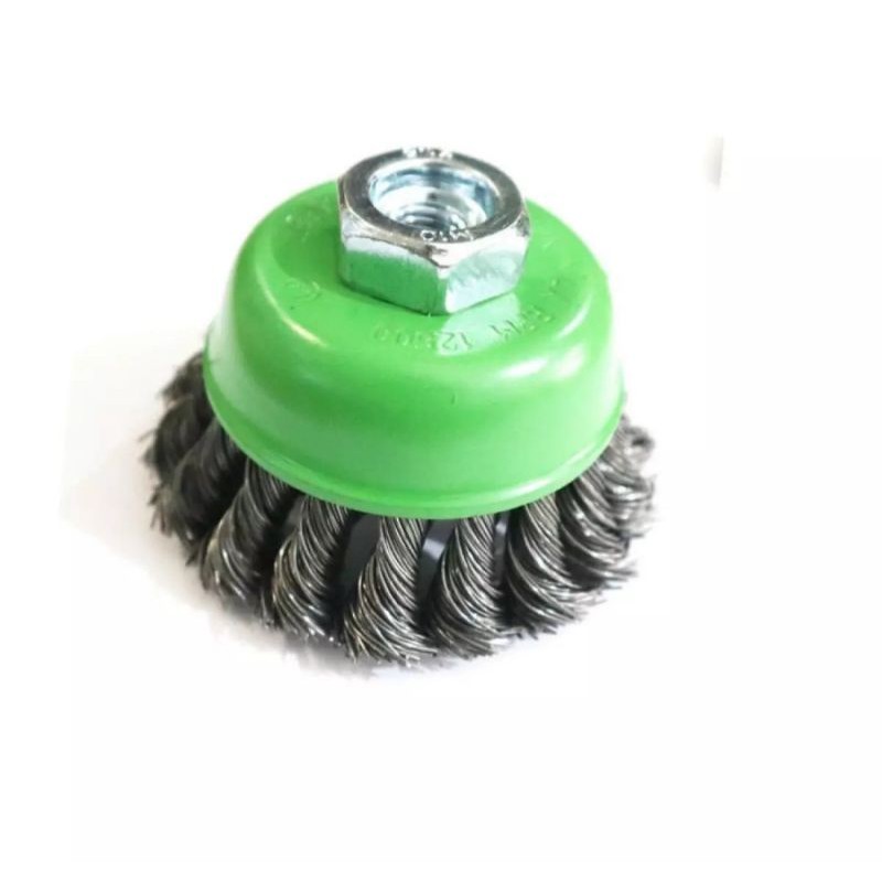 Ryu Cup Brush Twist 3 Inch / Sikat Kawat Mangkok Kepang 3''